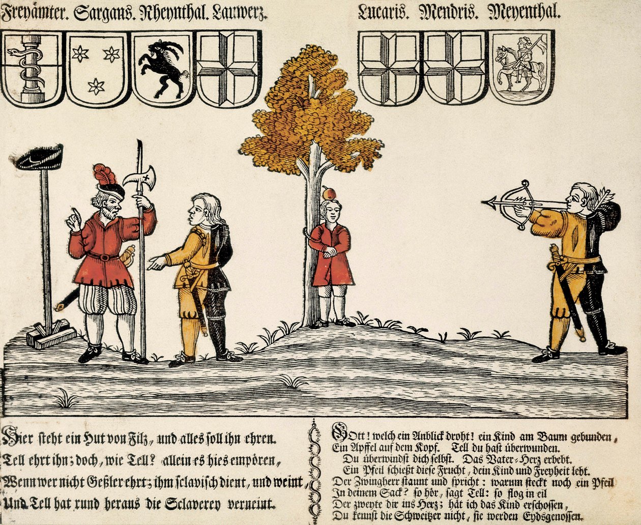 Representation of Guillaume Tell 作者 不明
