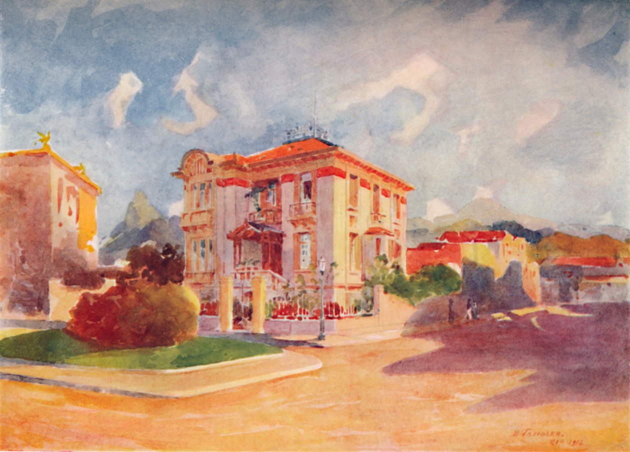 前农业部长佩德罗·德·托莱多博士阁下的住所，贝拉马尔大街，1914年 作者 不明