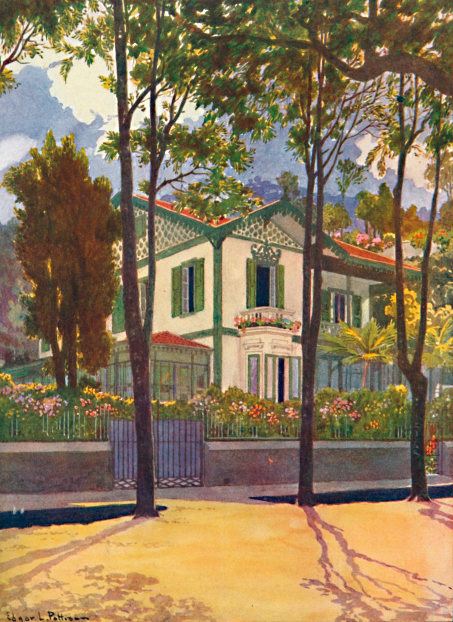 弗兰克·H·沃尔特先生的住所，彼得罗波利斯，1914年 作者 不明