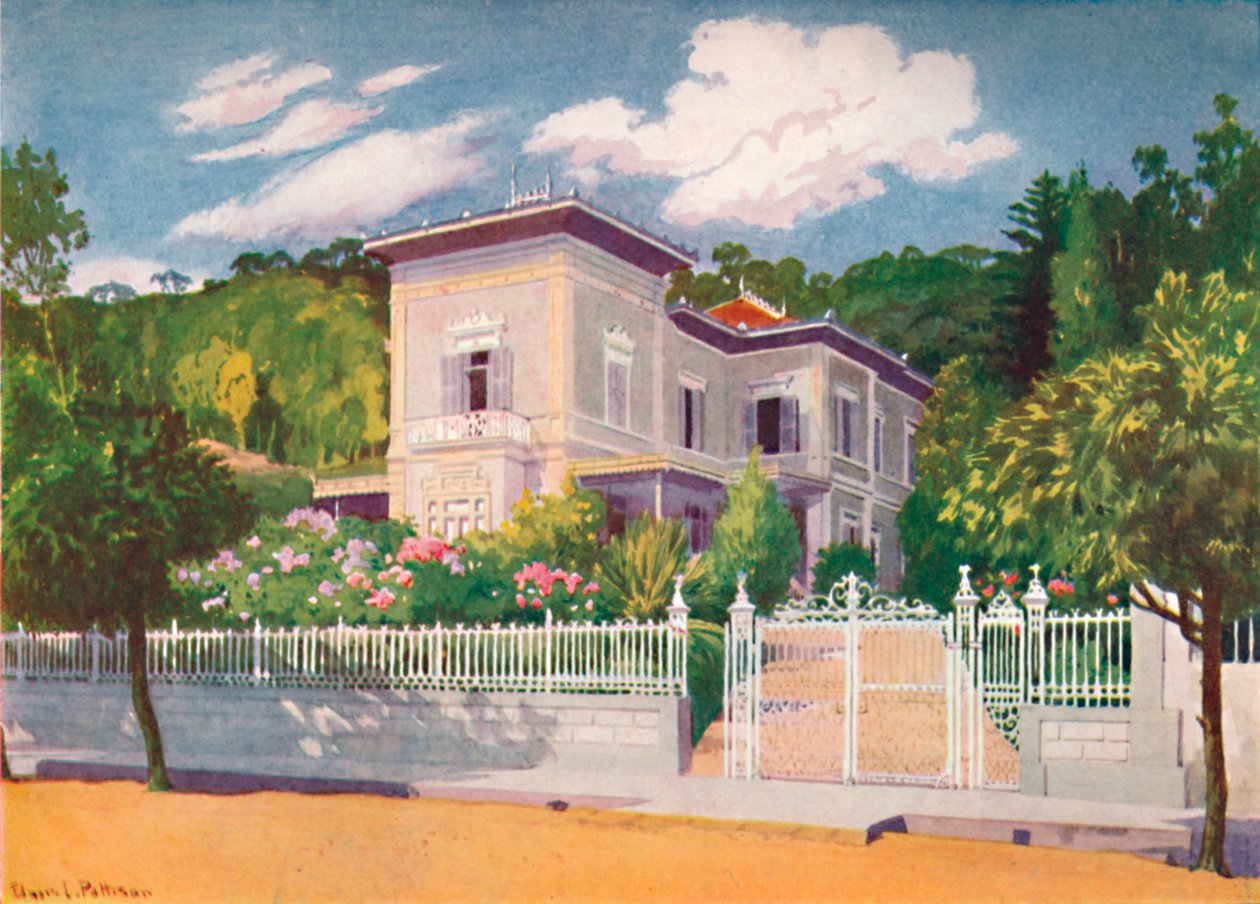 约瑟夫·沃克先生的住所，彼得罗波利斯，1914年 作者 不明