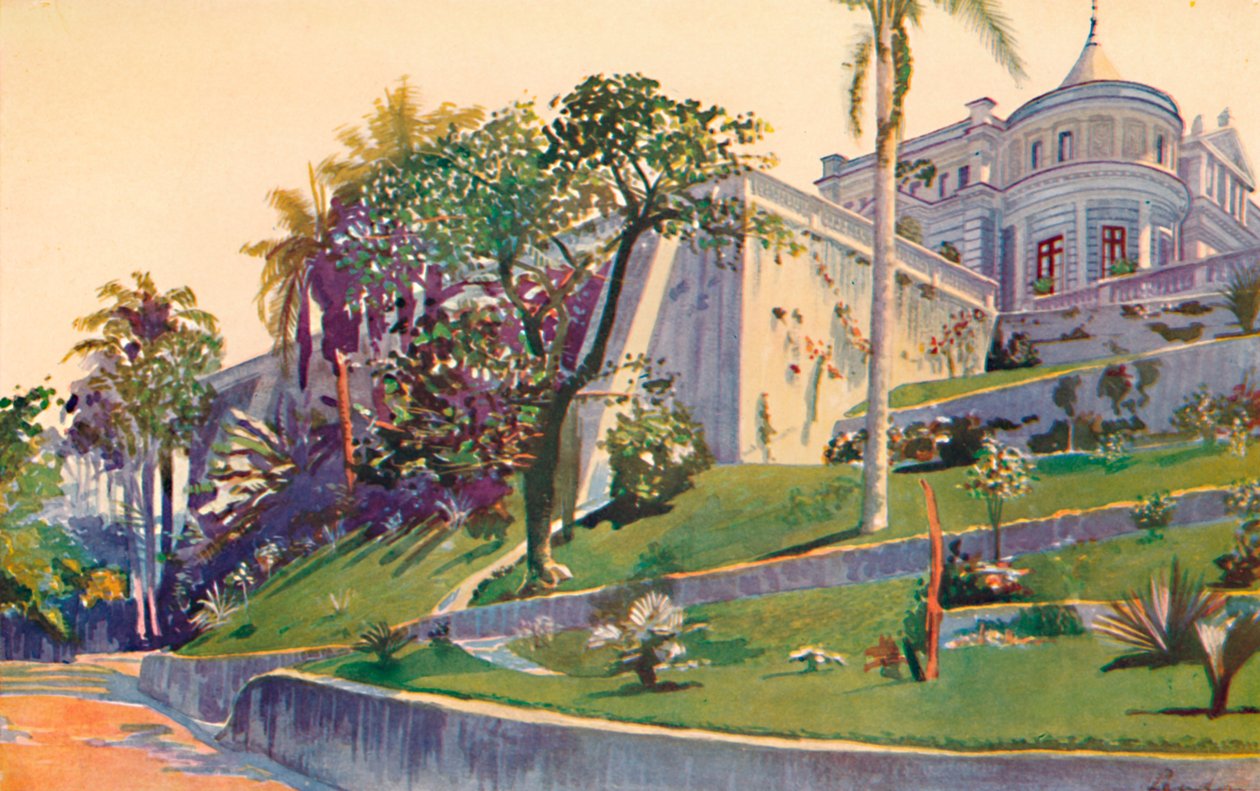 参议员平海罗·马查多（Pinheiro Machado）住所，1914年 作者 不明
