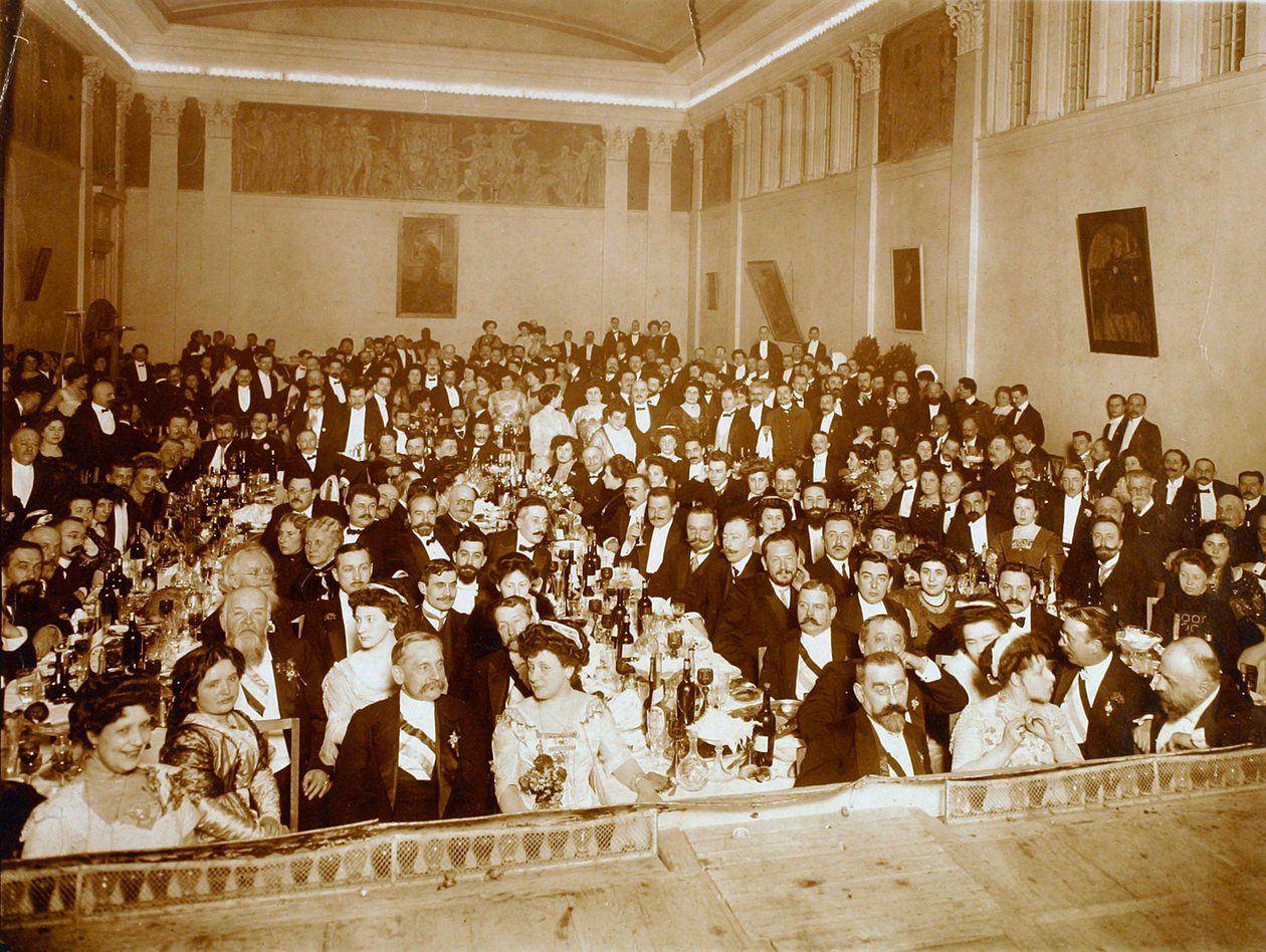 餐厅，俄罗斯文学艺术协会之家，1910年代 作者 不明