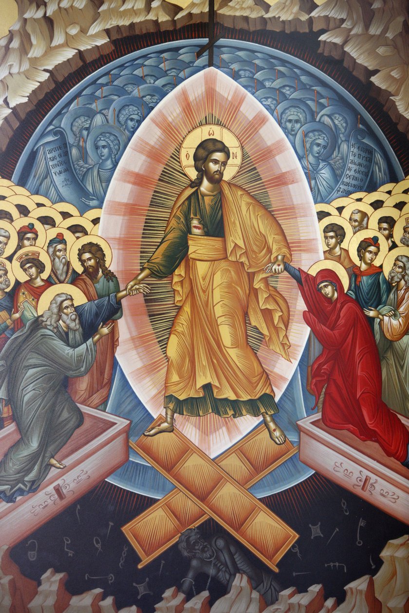 Resurrection icon, Tirana, Albanie 作者 不明