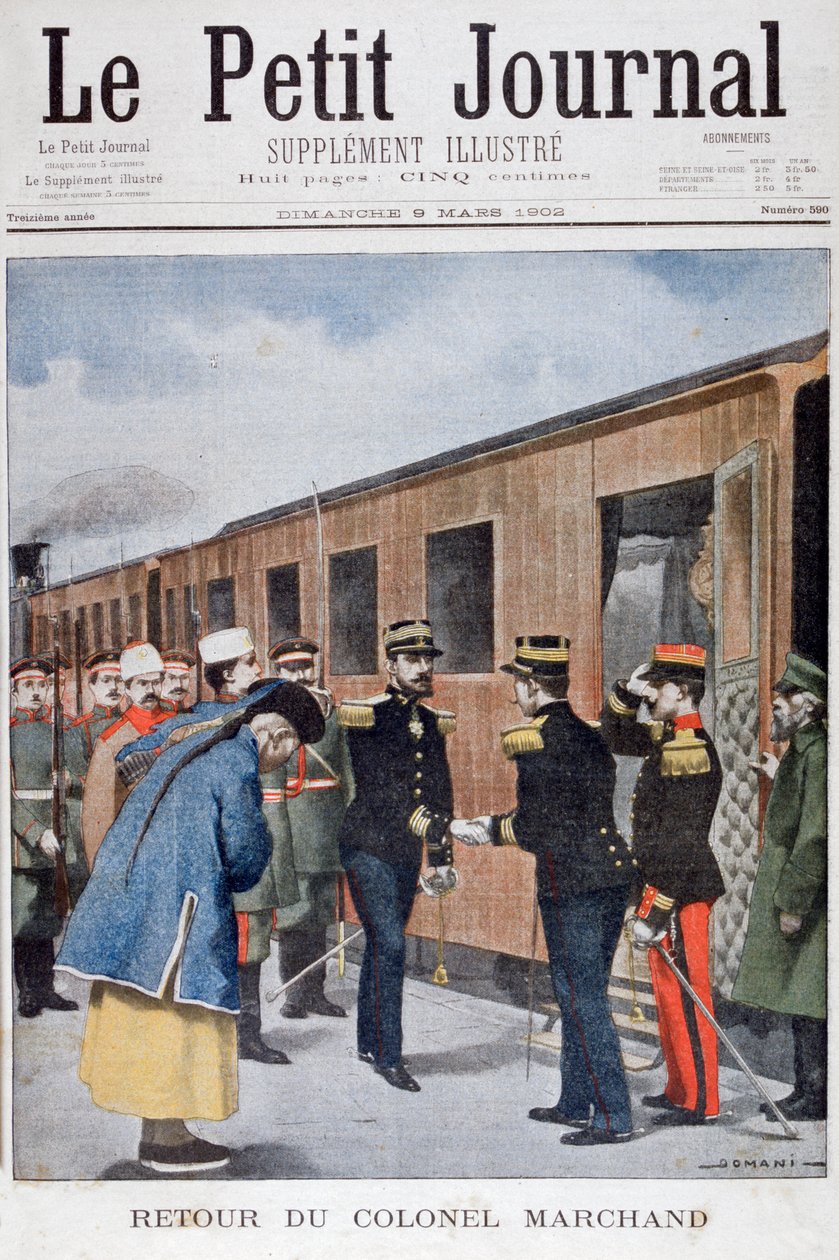 1902年，马尔尚上校返回中国 作者 不明