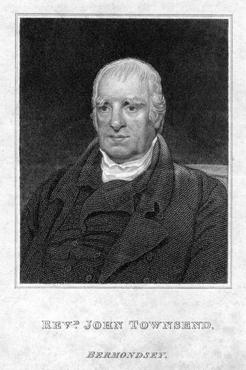 约翰·汤森（John Townsend）牧师，1824年 作者 不明