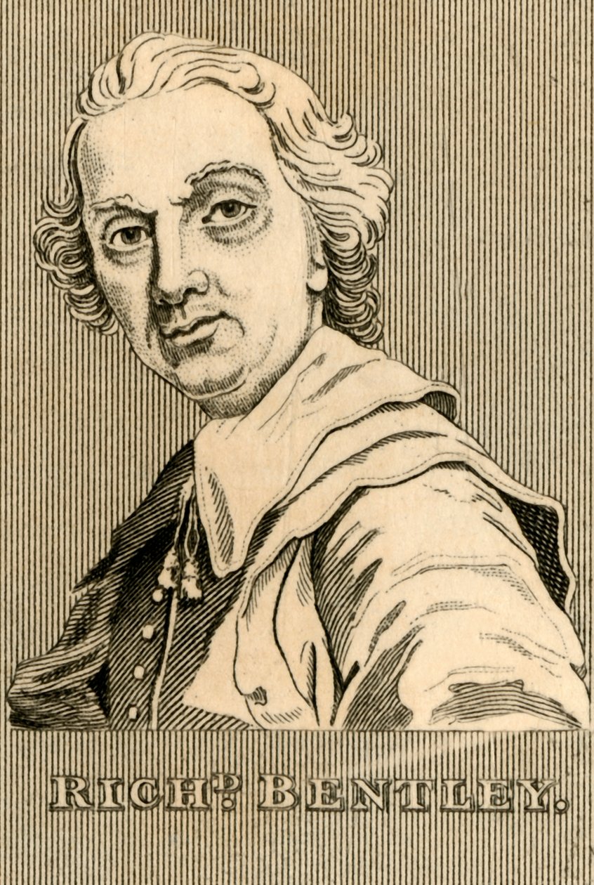 理查德·本特利（Richard Bentley），1662-1742，1830年。 作者 不明