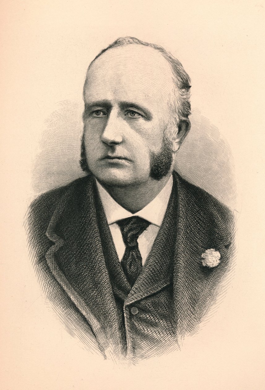 理查德·埃弗拉德·韦伯斯特（Richard Everard Webster），1842-1915年，英国大律师，政治家和法官，1896年 作者 不明