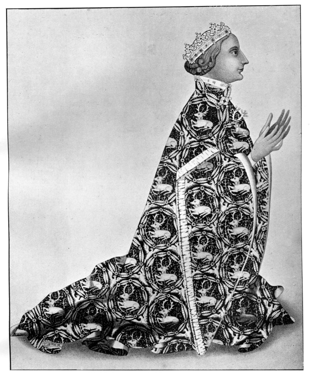 理查德二世（Richard II）献身于c 1380，1910 作者 不明