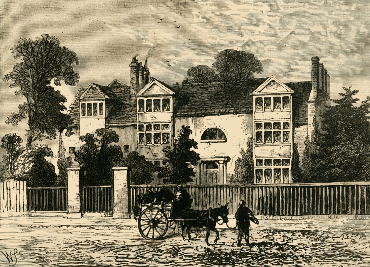 理查森议院（Richardsons House），位于帕森斯格林（Parsons Green），1799年建于1878年。 作者 不明
