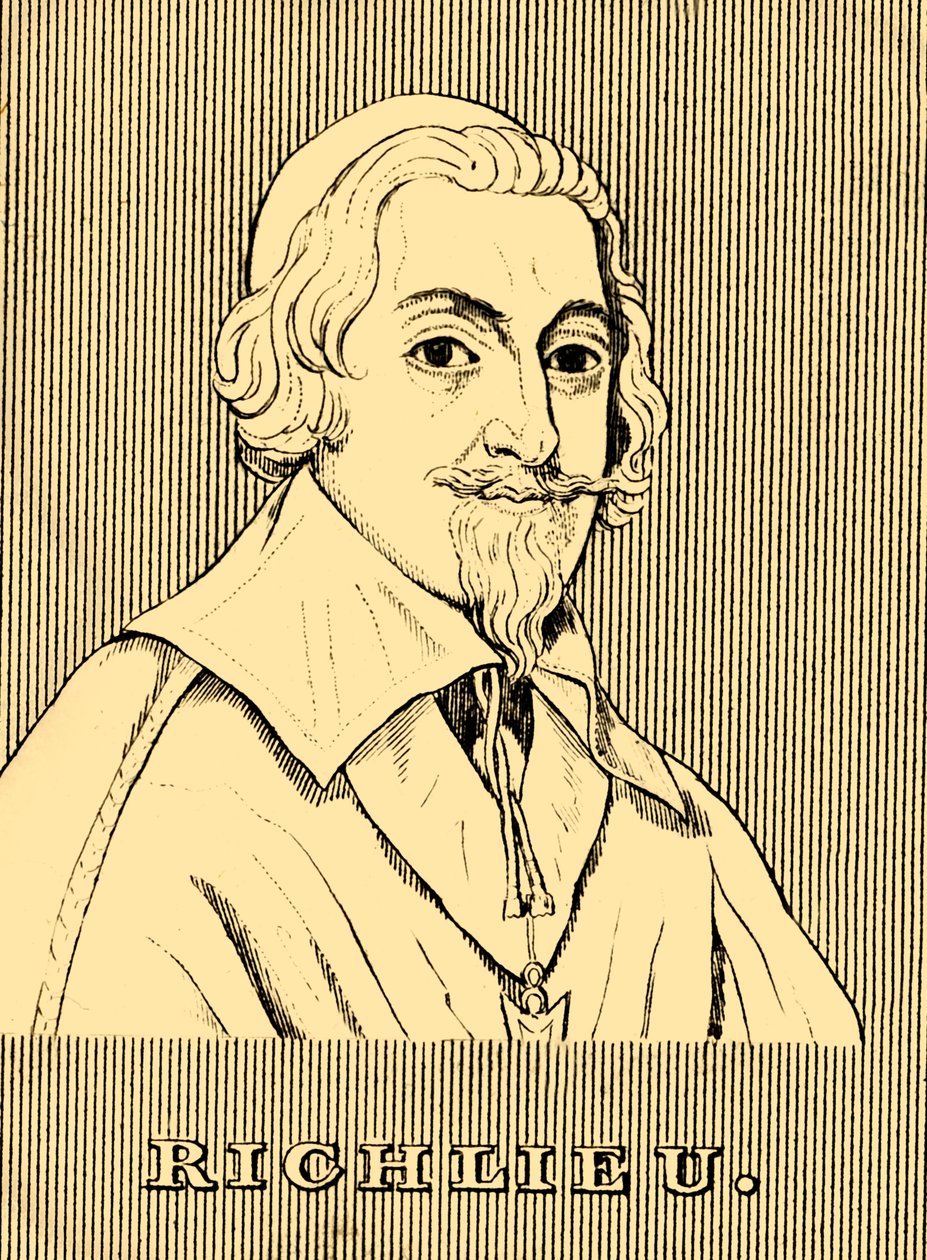 Richlieu，1585-1642年，1830年。 作者 不明