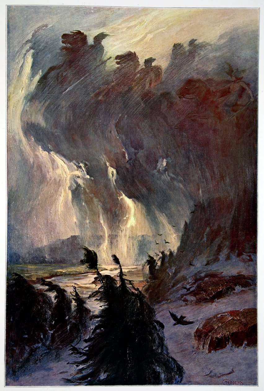 瓦尔基里的骑行》，1906年 作者 不明
