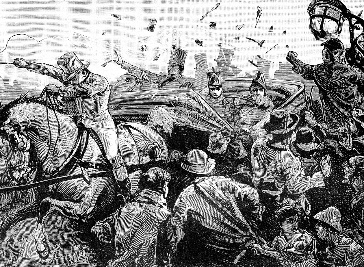 1849年，1900年，加拿大蒙特利尔发生暴动 作者 不明