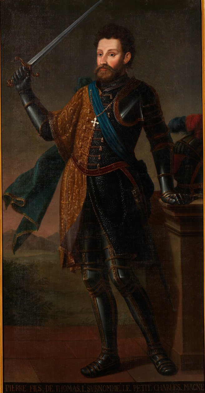 Ritratto di Pietro III 法国：18 世纪油画，描绘萨伏伊的彼得二世，保存在维纳里亚王宫 作者 不明
