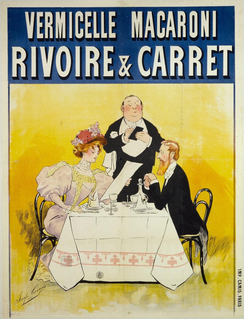 Rivoire & Carret Vermicelle Macaroni，约1895年。 作者 不明