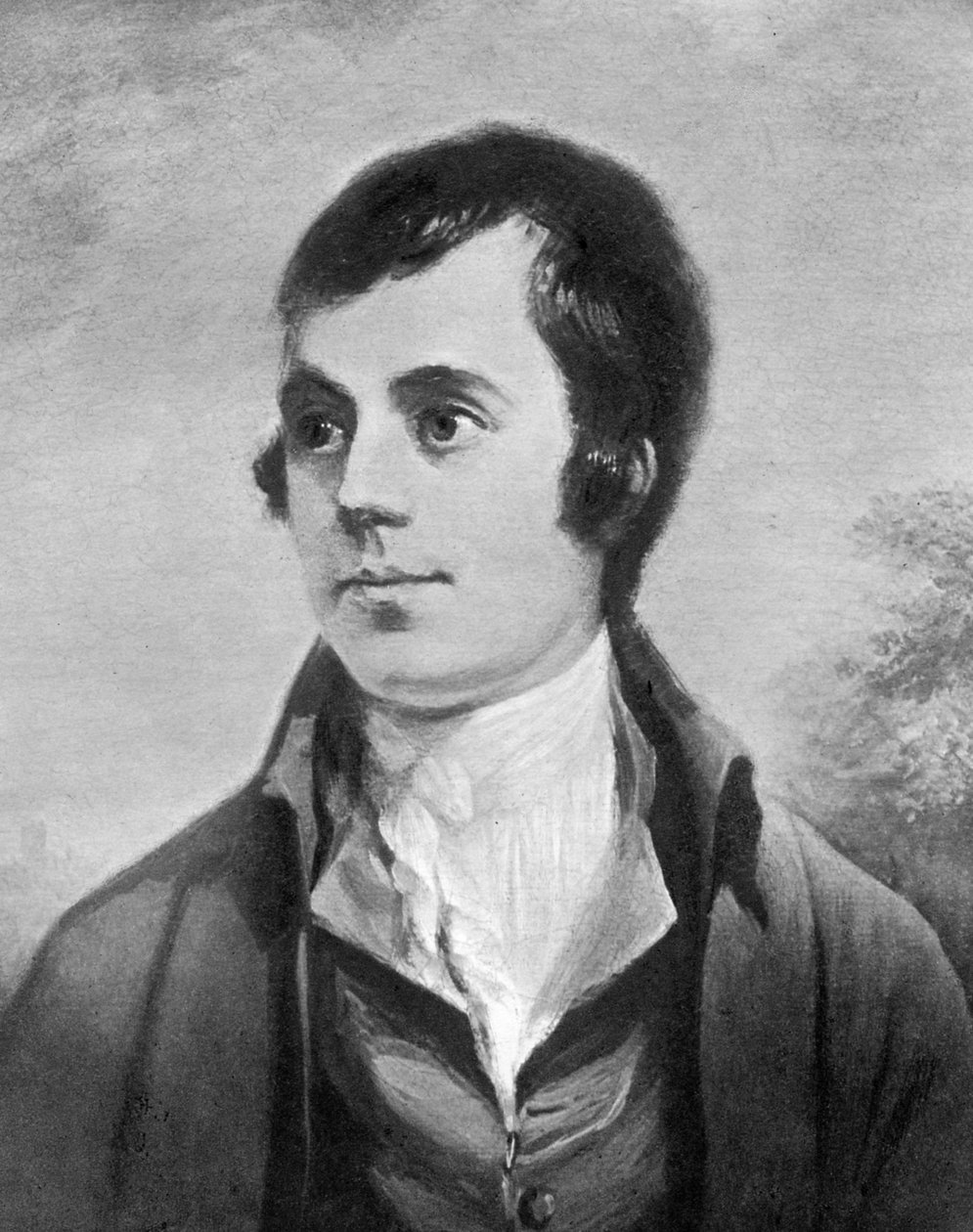 罗伯特·伯恩斯（Robert Burns），苏格兰诗人，十九世纪 作者 不明
