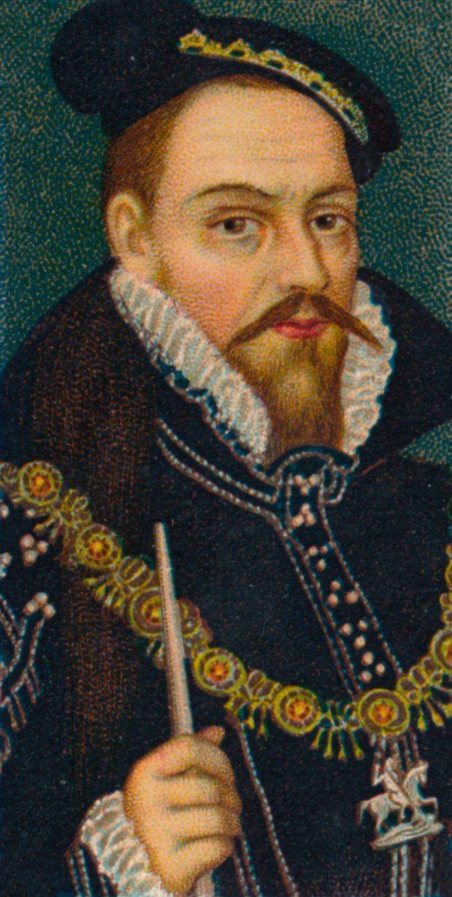 罗伯特·杜德利（Robert Dudley）1532-1588，莱斯特第一伯爵，1912年。 作者 不明