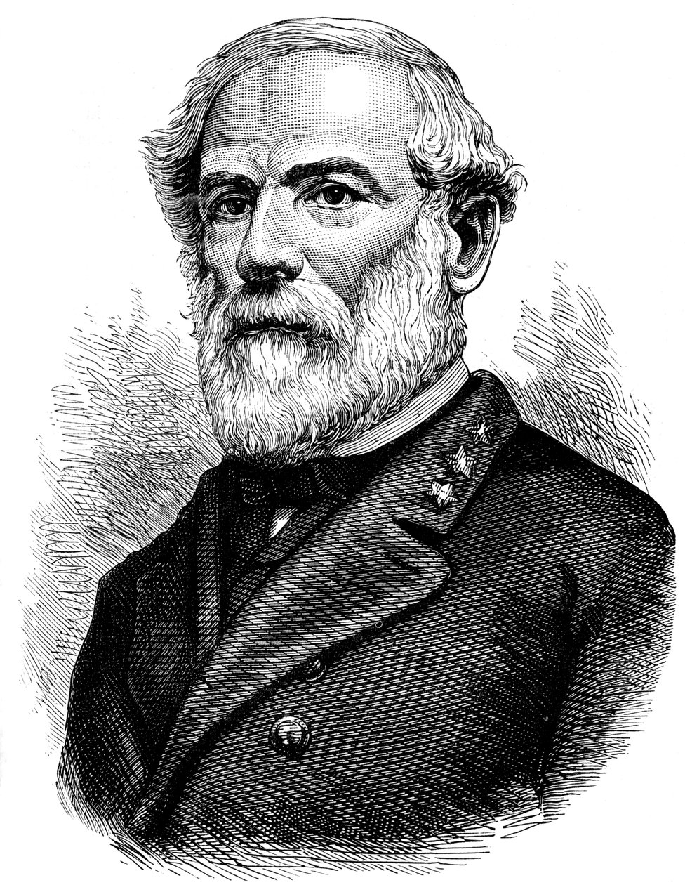罗伯特·李（Robert E Lee），美国内战同盟国，c1880 作者 不明