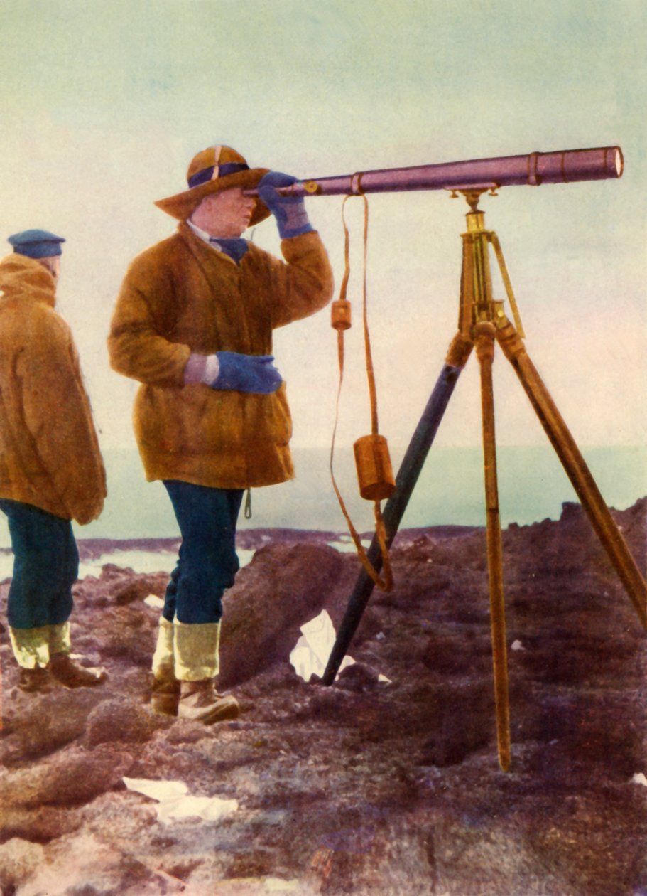 罗伯特·猎鹰·斯科特（Robert Falcon Scott），1912年。 作者 不明