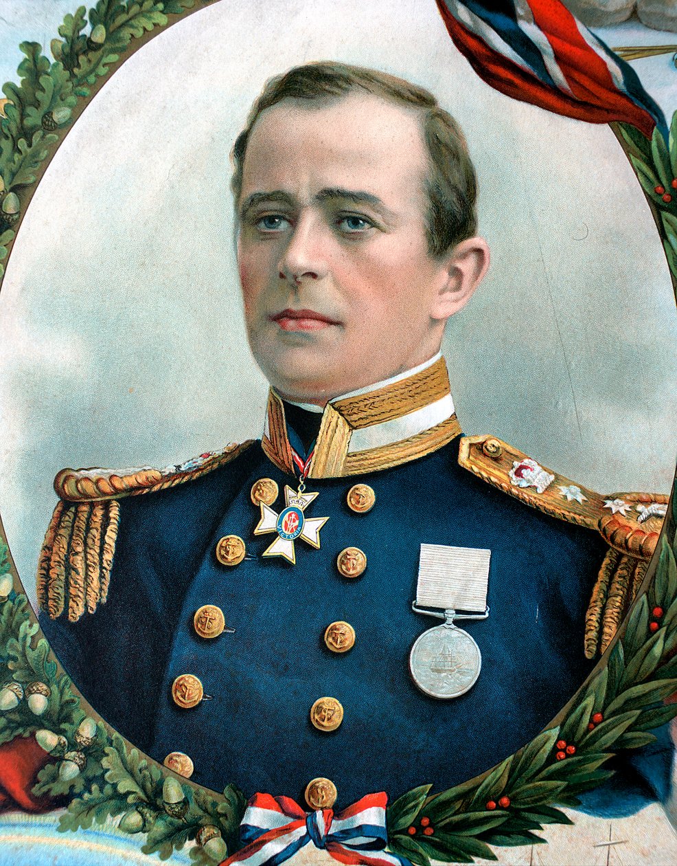 罗伯特·猎鹰·斯科特（Robert Falcon Scott），英国南极探险家，1914年 作者 不明