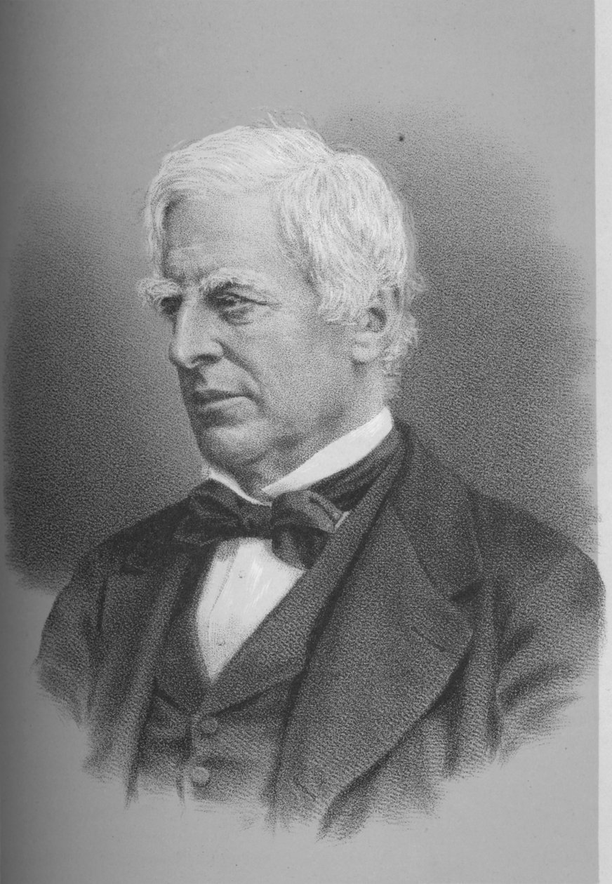 罗伯特·劳（Robert Lowe），英国政治家舍布鲁克子爵，1873年，1883年 作者 不明