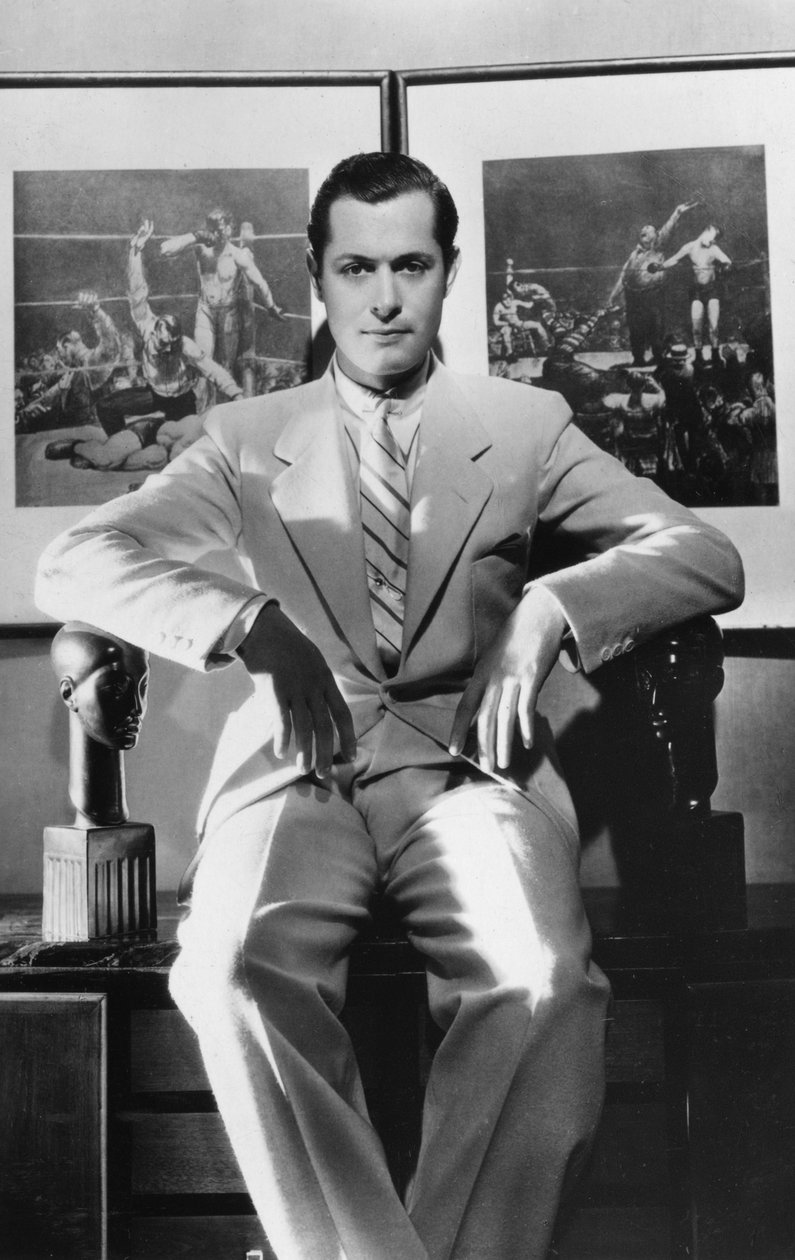 罗伯特·蒙哥马利（Robert Montgomery）1904-1981年，美国演员兼导演，二十世纪 作者 不明