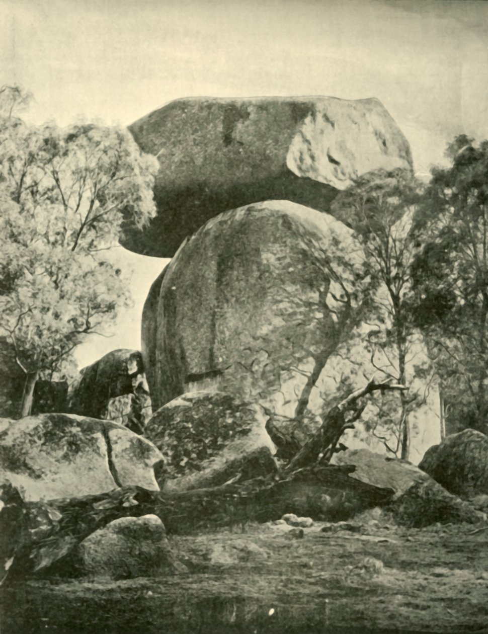 罗宾斯Ye望台（Robins Look-Out），耶郡，1901年。 作者 不明
