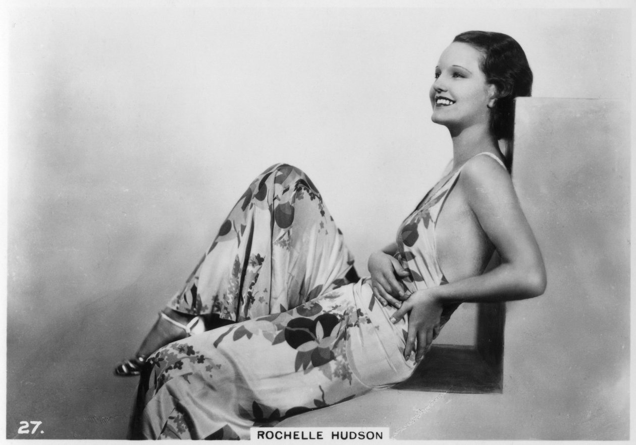 罗歇尔·哈德森（Rochelle Hudson），美国电影女演员，c1938年 作者 不明