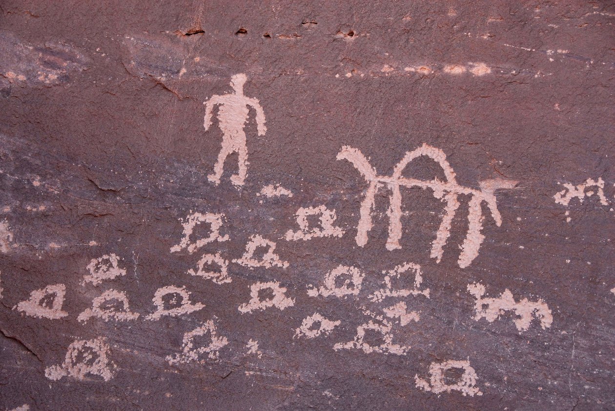 Rock paintings at Inchalt, GHAT, LIBYE 作者 不明