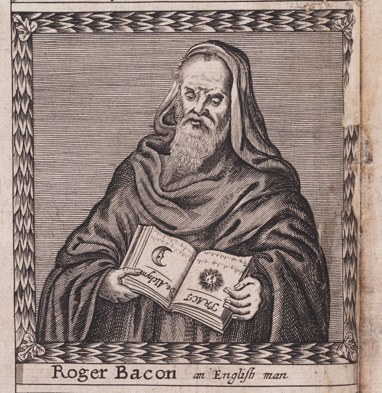 罗杰·培根（Roger Bacon）自：灵感勋章，1659年 作者 不明