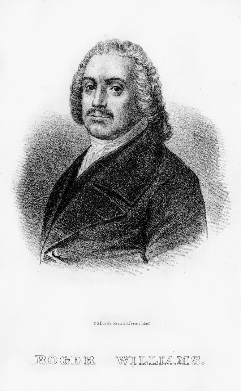 罗杰·威廉姆斯，英美神学家，1854年 作者 不明