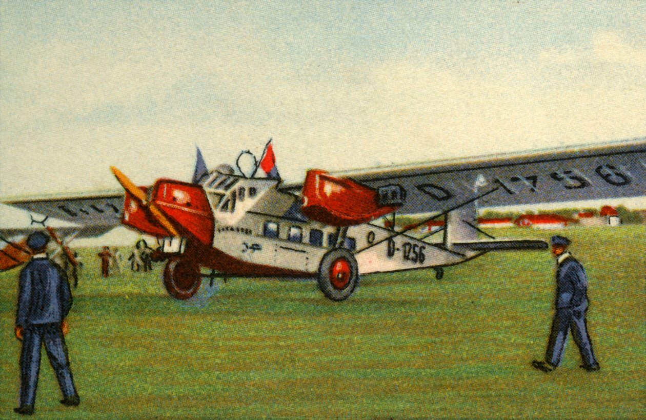 Rohrbach Roland飞机，1920年代，1932年。 作者 不明