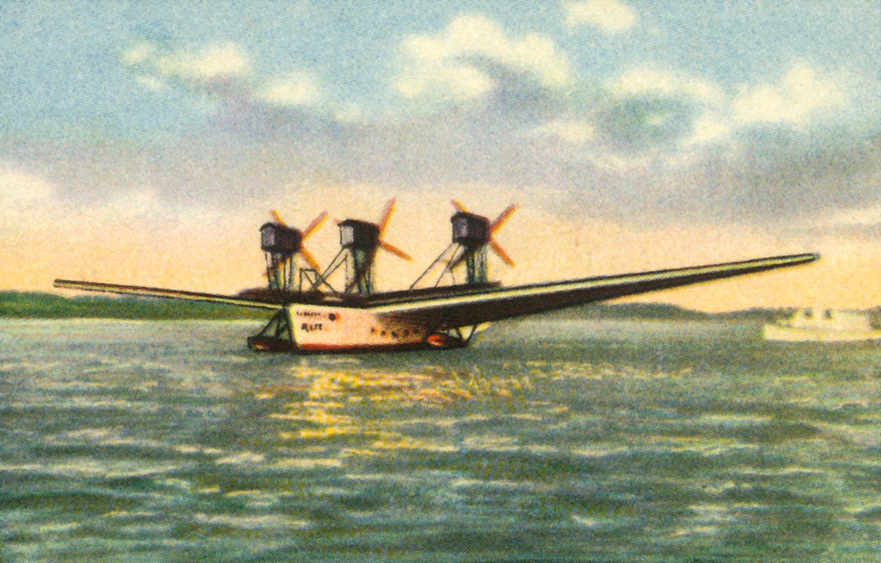 Rohrbach Romar飞船，1920年代，1932年。 作者 不明