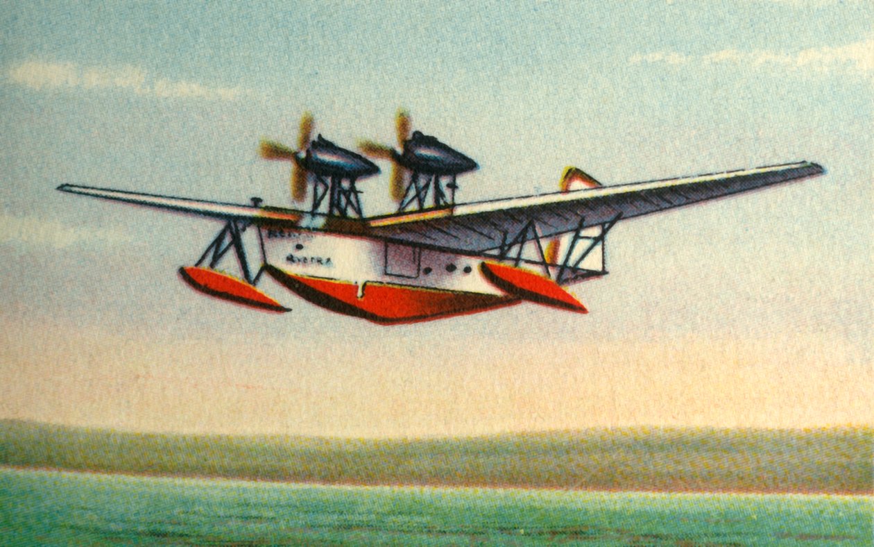 罗尔斯巴赫（Rohrbach Rostra）飞船，1920年代，1932年。 作者 不明