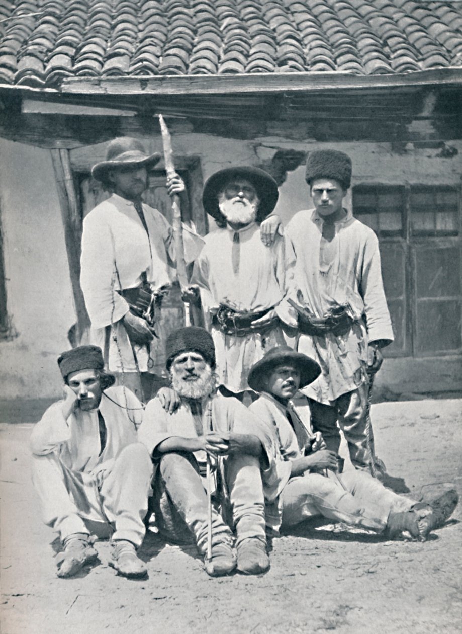 罗马尼亚农民，1912年 作者 不明