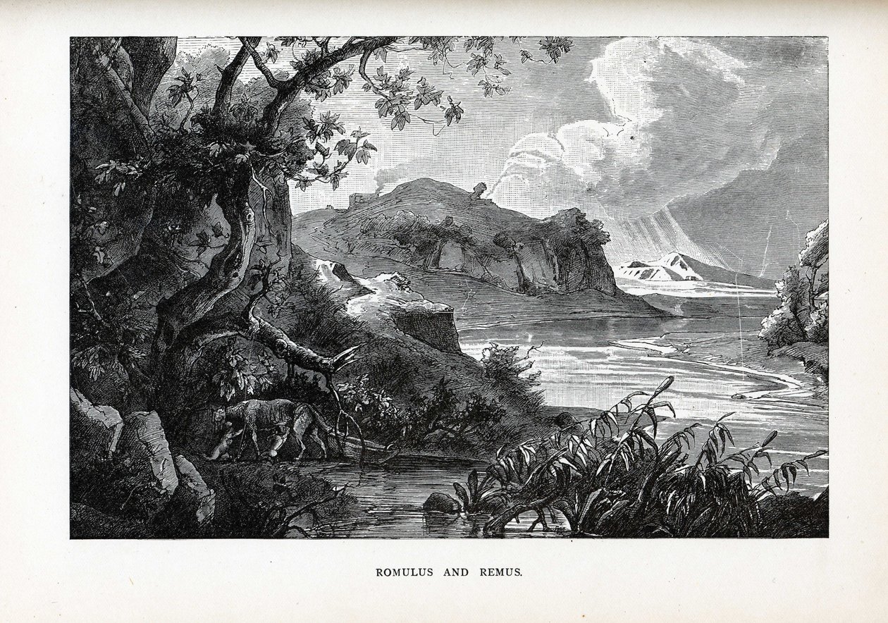 罗穆卢斯，1882年 作者 不明