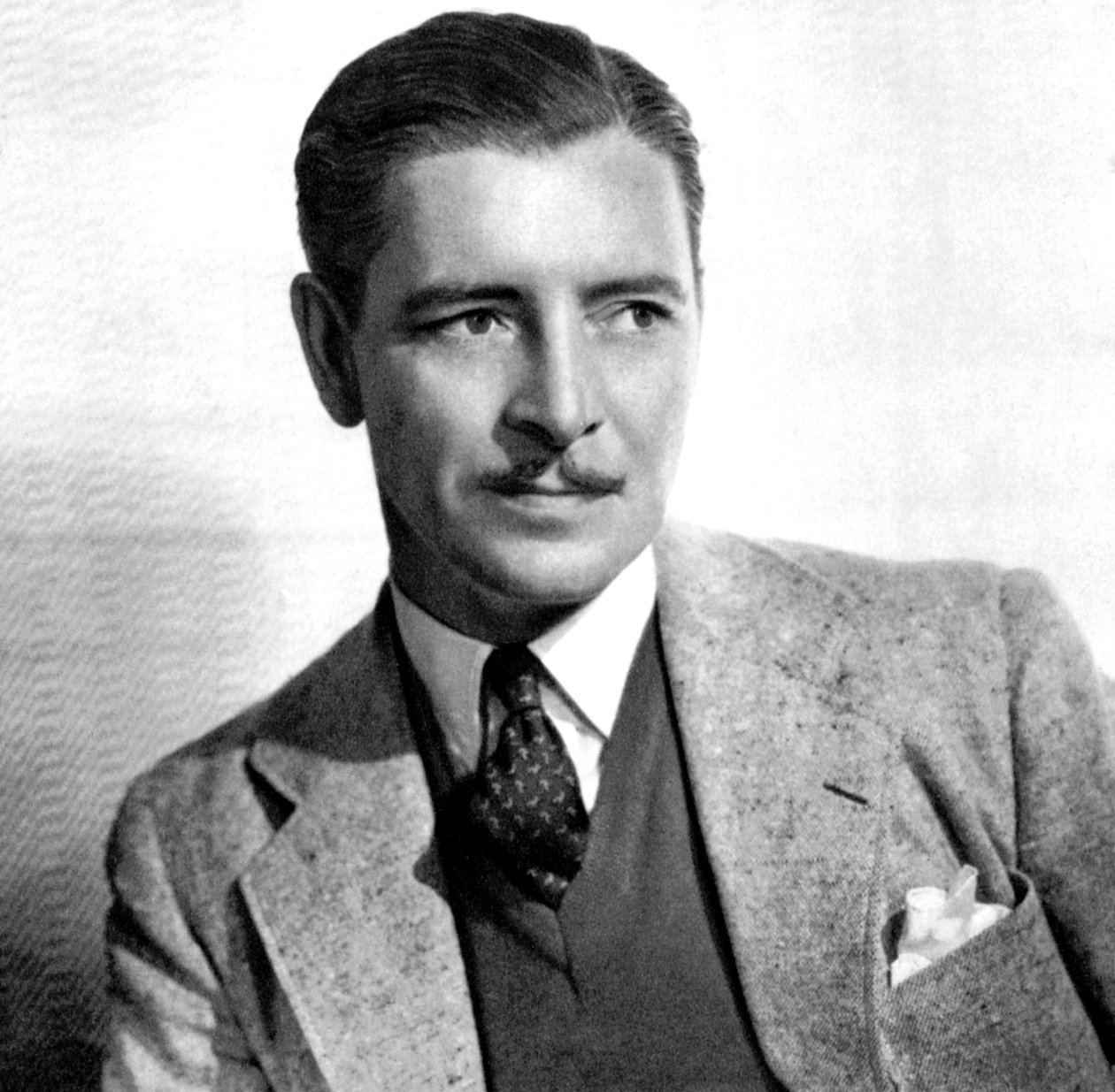 罗纳德·科尔曼（Ronald Colman），英国演员，1934-1935年 作者 不明