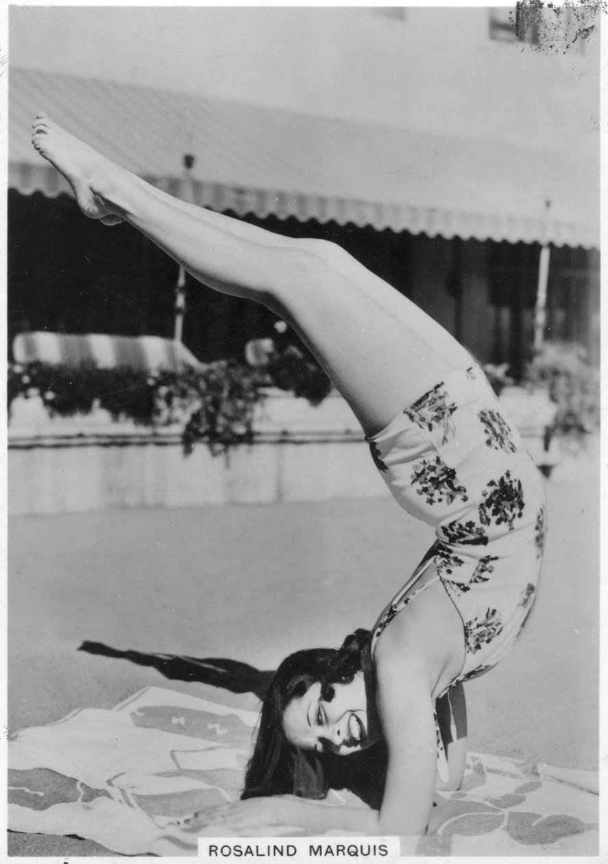罗莎琳德·马奎斯（Rosalind Marquis），美国电影女演员，1938年 作者 不明