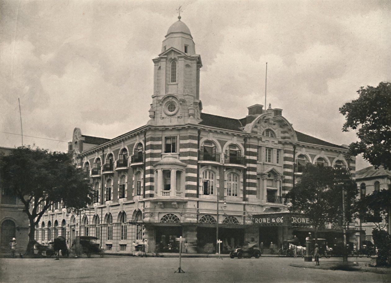 罗恩公司（Rowe＆Coy。，Ltd.），仰光驻地，1900年。 作者 不明