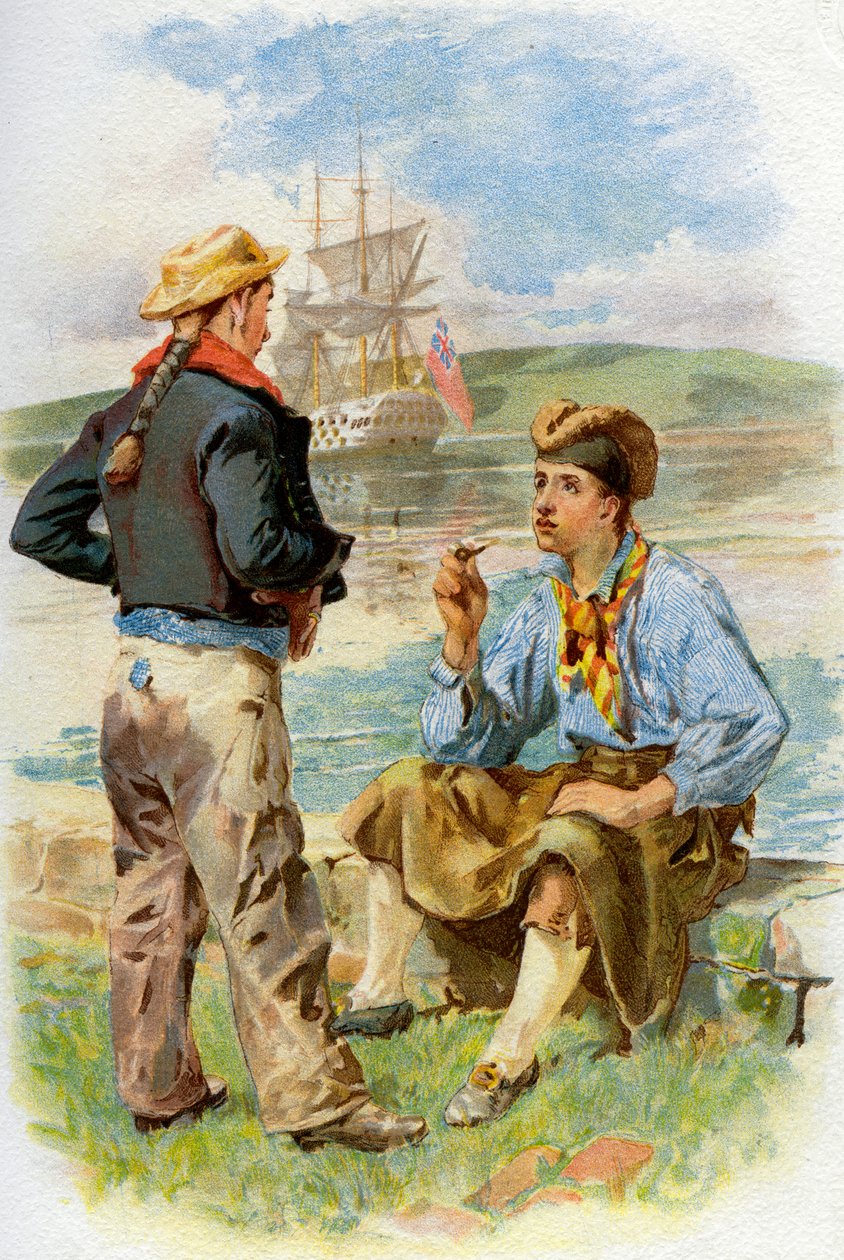 皇家海军水手，18世纪C1890-C1893 作者 不明
