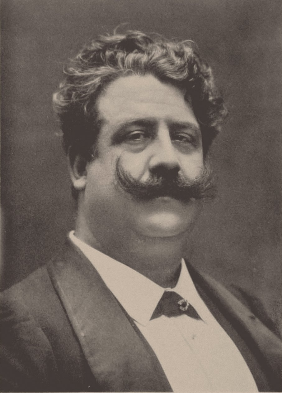 Ruggiero Leoncavallo 1858-1919年。 作者 不明