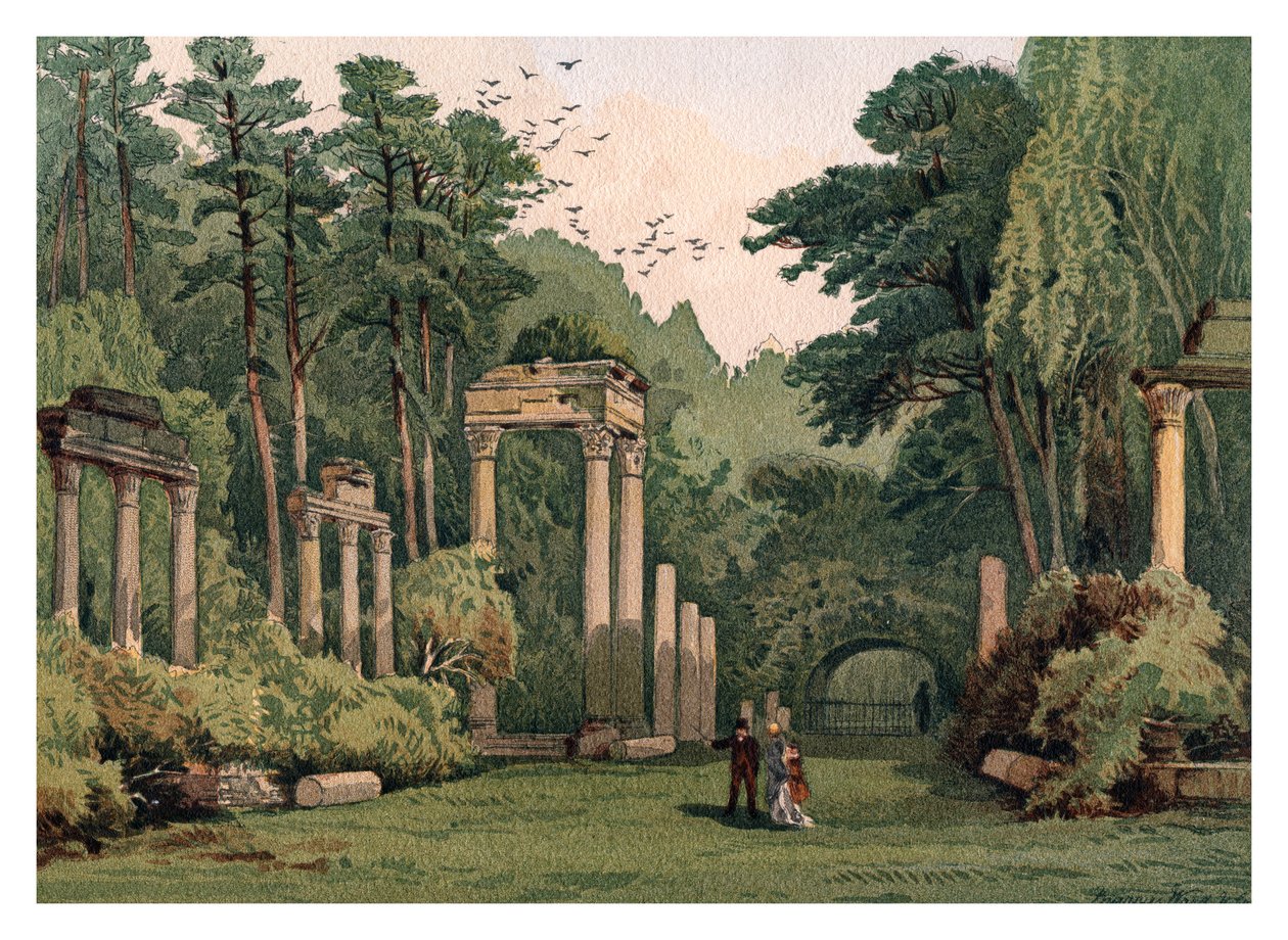 温莎公园遗址，1880年 作者 不明