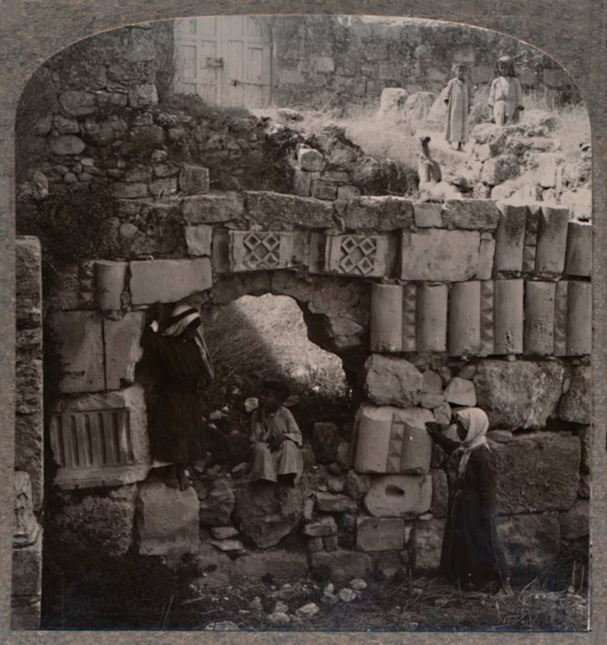 拉撒路故居遗址，c1900 作者 不明