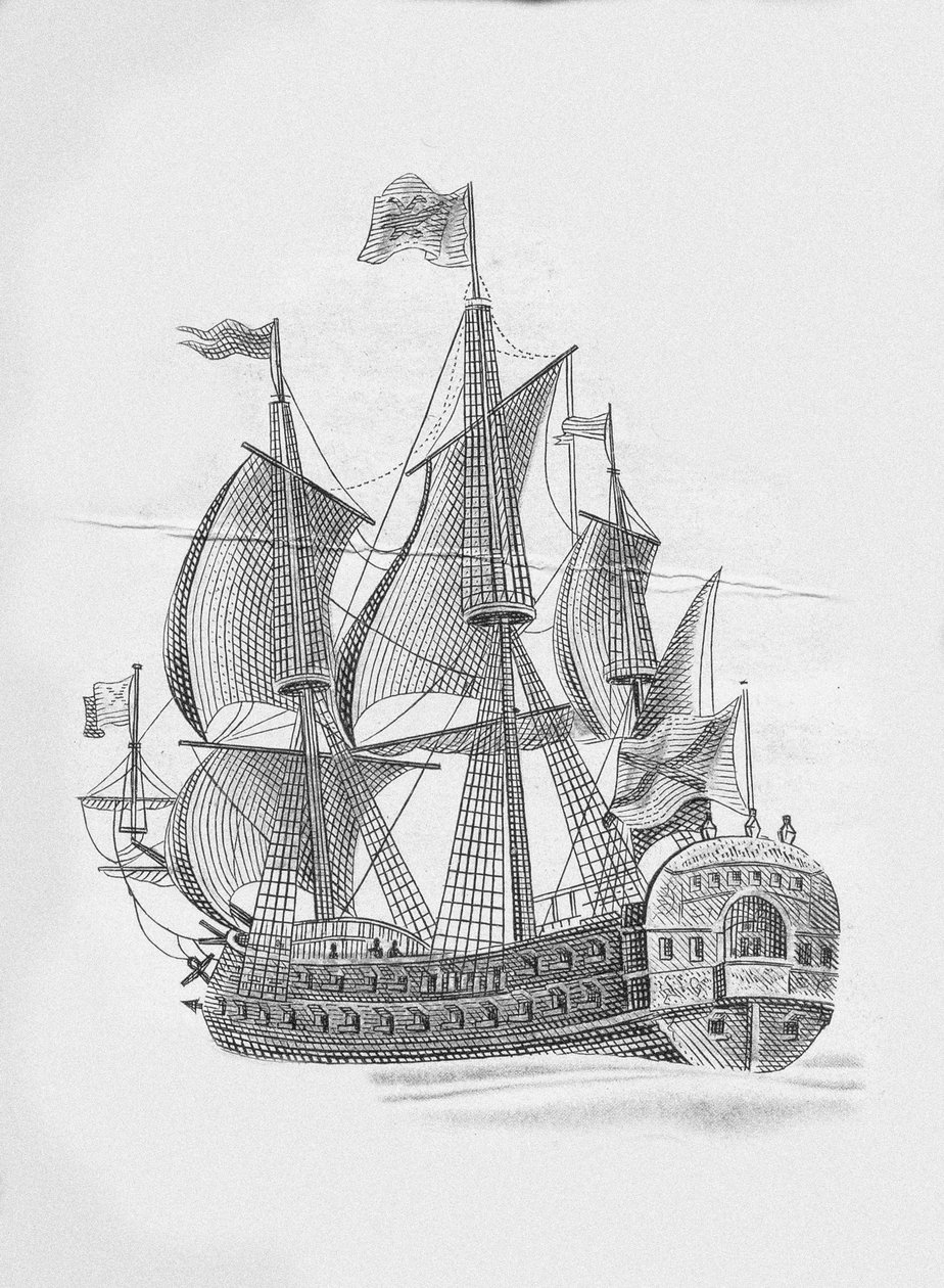 俄罗斯舰艇Poltava 1712 作者 不明