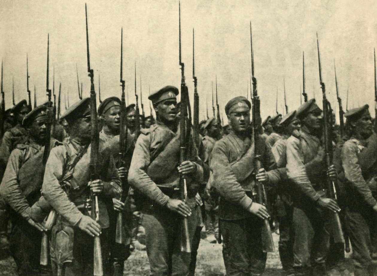 俄国士兵，第一次世界大战，1914年，c1920。 作者 不明