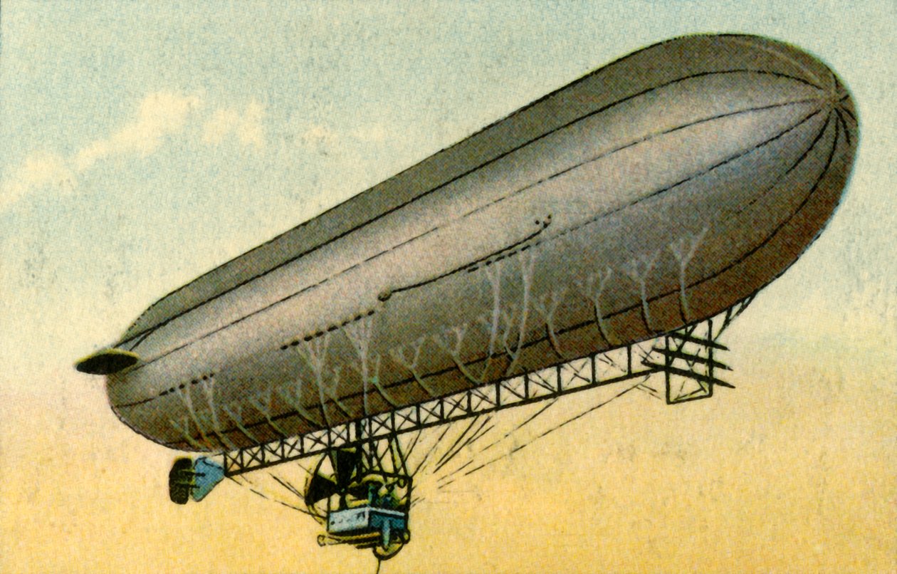 Ruthenberg飞艇，1932年。 作者 不明