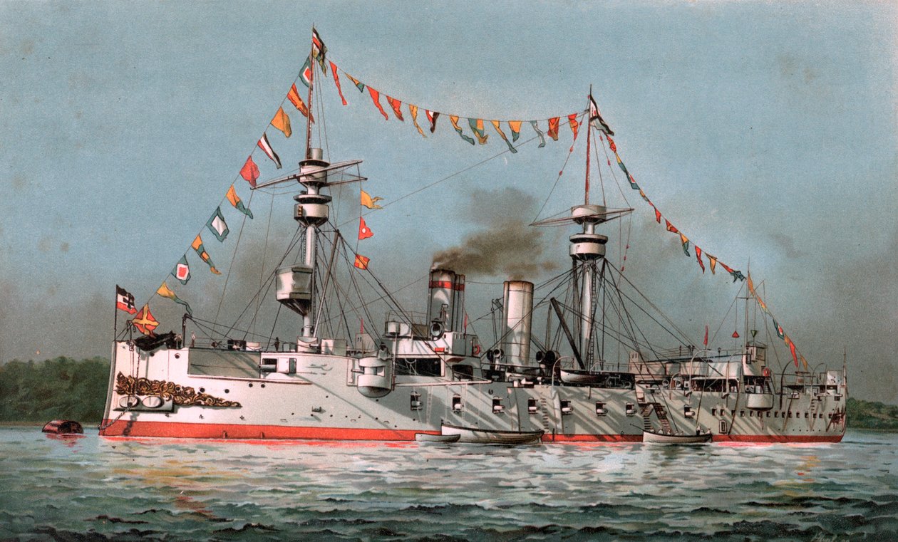 H.M. Schulschiff König Wilhelm 作者 不明