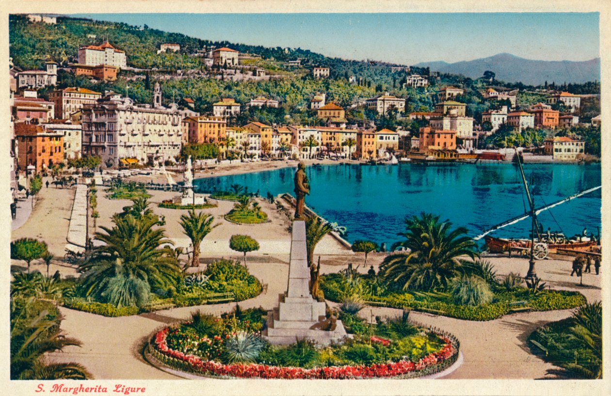 S.Margherita Ligure，摄于1900年。 作者 不明