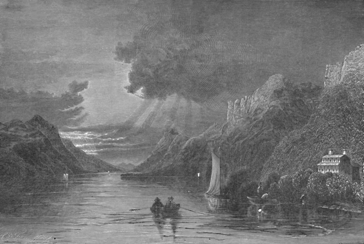 安息日纪念日，乔治湖，1883年 作者 不明