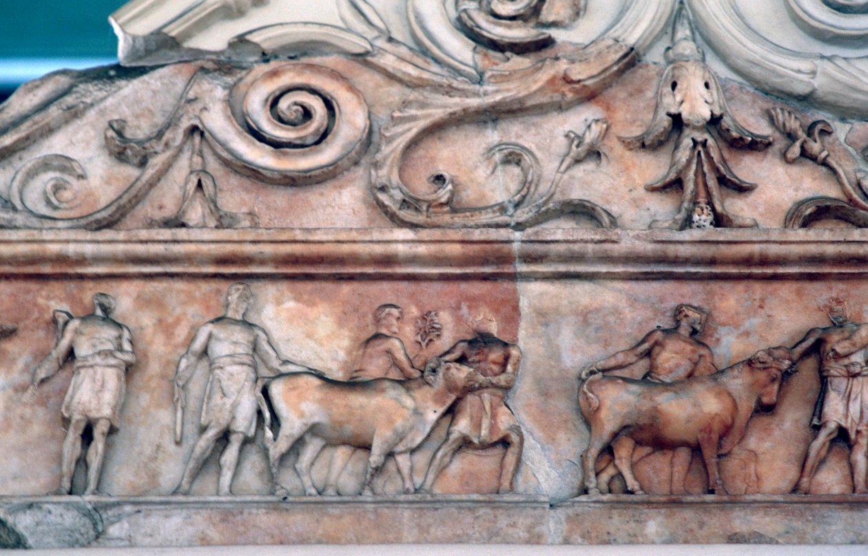 罗马Ara Pacis的牺牲场面 作者 不明