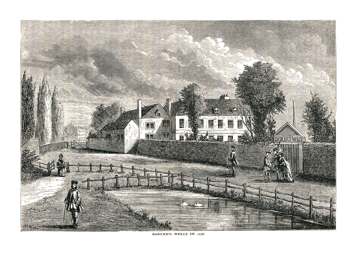 萨德勒斯·威尔斯（Sadlers Wells），1756年 作者 不明